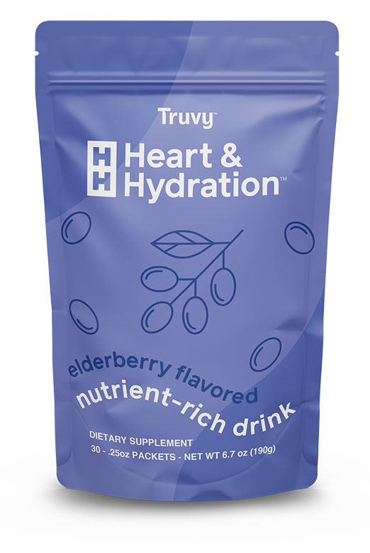 Best Hydration drink Elderberry flavor Truvy