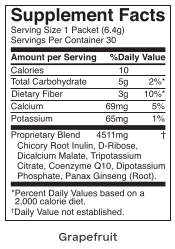 best hydration drink grapefruit flavor Truvy ingredients label
