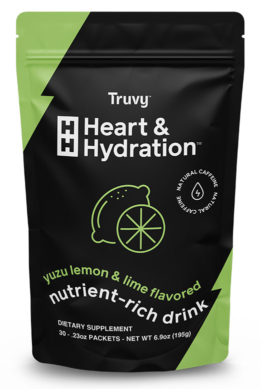 Energy drink Truvy Lemon lime flavor H and H plus